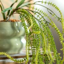 gjenstander Kunstig plante av grønn hirse for elegante hengende dekorasjoner, stilige romdetaljer, 114 cm