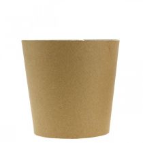 gjenstander Potter til planting, blomsterpotte, plantepotte natur Ø11cm H10cm 6stk