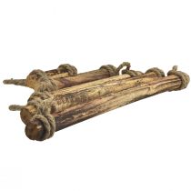 gjenstander Veggdekorasjon juletre tre boho dekorasjon flammet 50×65cm