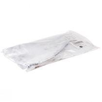 gjenstander Hjerter Metall Hvit til oppheng Country Style 14×1,5×20cm 2 stk