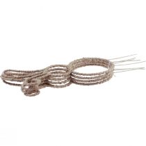 gjenstander Påskehare dekorativ dekorativ plugg kanin metall natur H36cm 4 stk