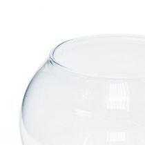 gjenstander Kulevase Glass Minivase Rund Glass Deco H8cm Ø7cm