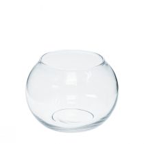 gjenstander Kulevase Glass Minivase Rund Glass Deco H8cm Ø7cm