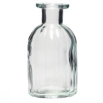 gjenstander Flaskevase glassvase høy Ø7,5cm H14cm