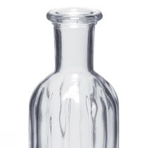 gjenstander Flaskevase glassvase høy vase klar Ø7,5cm H19,5cm