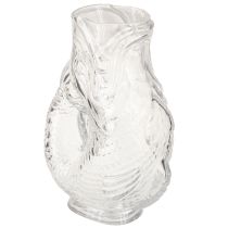 gjenstander Glassvase i dekorativ fiskeform for harmonisk romdesign, 24,5 cm