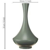 gjenstander Vase med elegant buet form, moderne interiørdekorasjon, 33 cm