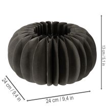 gjenstander Dekoreringsringer av gresskarpapir i honningkakeform, 24 cm, 4 stk.