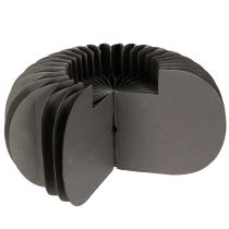 gjenstander Dekoreringsringer av gresskarpapir i honningkakeform, 24 cm, 4 stk.