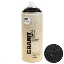 Maling spray effekt spray granitt maling Montana Black 400ml