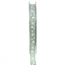 gjenstander Gavebånd blomster dekorative bånd grønt bånd 10mm 15m