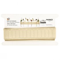 gjenstander Pyntebånd båndløkker brune 40mm 6m