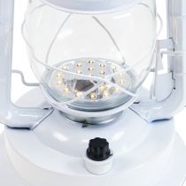 Parafinlampe LED-lanterne varmhvit dimbar H34,5cm