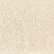 gjenstander Filtbånd hvitt 7,5 cm, 5 m