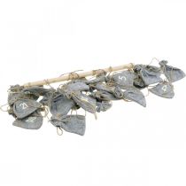 gjenstander Adventskalender til å fylle Adventspyntpose H110cm