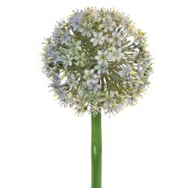 gjenstander Kunstig Allium-blomstrende gren, naturtro utseende, 90 cm