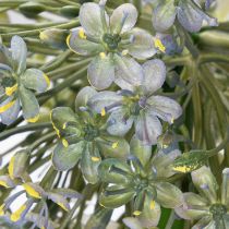 gjenstander Kunstig Allium-blomstrende gren, naturtro utseende, 90 cm