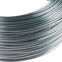 gjenstander Aluminiumtråd 2mm smykketråd sølv 118m 1kg