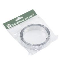 gjenstander Flatt aluminiumsbånd, matt sølv, 20 mm x 5 m - dekorativt bånd, håndverk, DIY