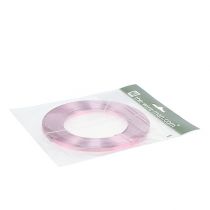 gjenstander Aluminiumstråd, rosa, 5 mm, 10 m, blomsterarrangementer, hobbytråd