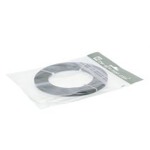 gjenstander Aluminium flattråd, svart, dekorativ hobbytråd, 5 mm x 10 m