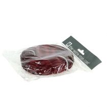 gjenstander Aluminiumstråd Ø2mm, 60m, 500g, Bordeaux farge - Allsidig hobbytråd for dekorasjon og gjør-det-selv-prosjekter