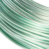 gjenstander Aluminiumstråd 2 mm dekorativ tråd hobbytråd 60 m 500 g