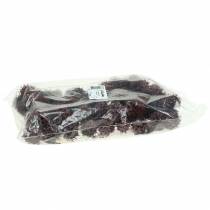 gjenstander Sweetgum-kjegler rød frostet 250 g