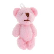 Anheng bjørn rosa 3,8cm 12stk