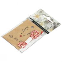 gjenstander Juleanheng for å lage reinsdyr 5,5x8,5cm 4stk