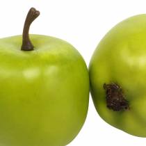 gjenstander Dekorative mini-epler grønn-gul kunstig H4,3cm Ø3,6cm 24stk