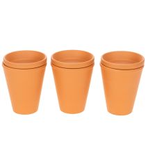 gjenstander Aquasafe vannreservoar med insektsdrikketrau for hage, balkong, terrasse, 12 cm, 3 stk.