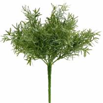 gjenstander Aspargesbusk Ornamental aspargesplukk med 9 grener kunstig plante