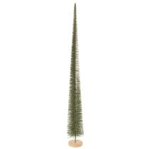 gjenstander Kunstig juletre med trebase til julepynt, 80 cm