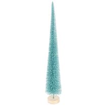 gjenstander Kunstig juletre, smalt, med trebase, 40 cm