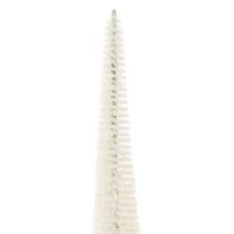 gjenstander Dekorativt juletre med trebase for vinterdekorasjon, 40 cm, 3 stk.