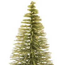 gjenstander Kunstig grønt juletre med stativ til borddekorasjon, 90 cm