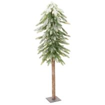 gjenstander Kunstig grantre med snødekorasjon, vinter og jul, 95 cm