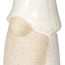 gjenstander Dekorativ gnomfigur for stående, julepynt, keramikk, 22 cm