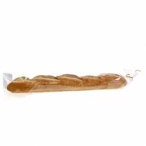 gjenstander Dekorativ baguette-replika 38 cm - kunstig mat, brødimitasjon for butikkvinduer og kjøkkendekorasjon