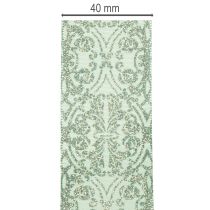 gjenstander Gavebånd med klassisk mønster til sløyfer og dekorasjon, 40 mm x 15 m