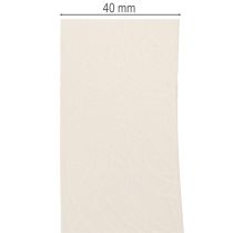 gjenstander Dekorativt fløyelsbånd, bredt, til gaver og håndverk, 40 mm x 20 m