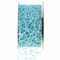 Dekorbånd mesh-bånd lyseblå Tiffany 40mm 10m