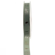 gjenstander Fløyelsbånd God påske pyntebånd Mint 15mm 5m