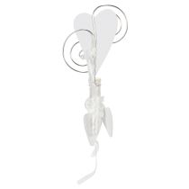 gjenstander Benkhenger med rør og hjerte, 18 cm, 6 stk.