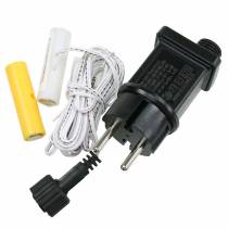 gjenstander Batteriadapter 3V 2 x AA 3m hvit