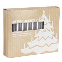 gjenstander Trelys Juletrelys sølv 13x105mm 20 stk