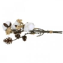 gjenstander Dekorative julegrener kunstblanding assortert 29cm 3 bunter