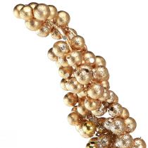 gjenstander Bærgrein med gyldne bær Julegren 70cm