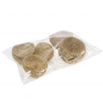 gjenstander Tørket frukt Klokkekopp Naturlig sørgepynt 8,5-11cm 10 stk